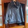 Warehouse Suede-look biker jacket Image 10
