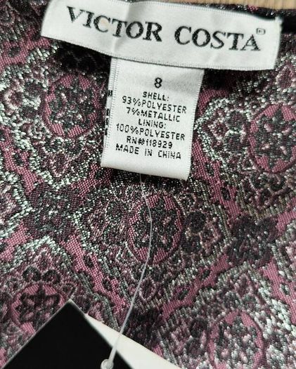 STUNNING Victor Costa Vintage Designer Skirt NWT