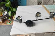 Kitchen ceiling light warm white with adjustable arms and integrated leds