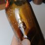 38 - Vintage Kiloh Beer Bottle Embossed Letters Brown Glass Cork Image 3