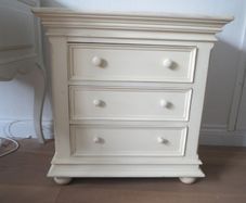 3 drawers dresser-bedside French Country Corner