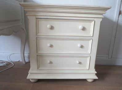 3 drawers dresser-bedside French Country Corner