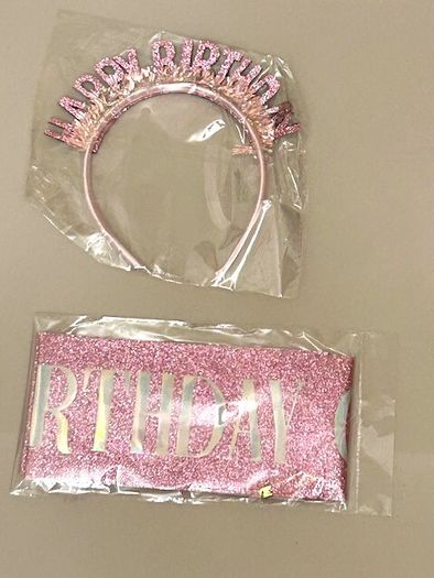 Birthday Sash