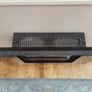 Wall Mounted Gas Fire Black Image 2