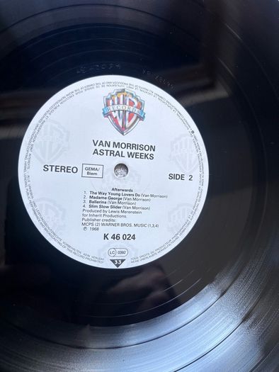 Van Morrison vinyl lp