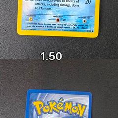 Vintage Pokemon cards