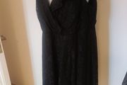 Torrid black lace midi flare  plus size dress size 3 UK20 EU48 Perfect condition Postage included