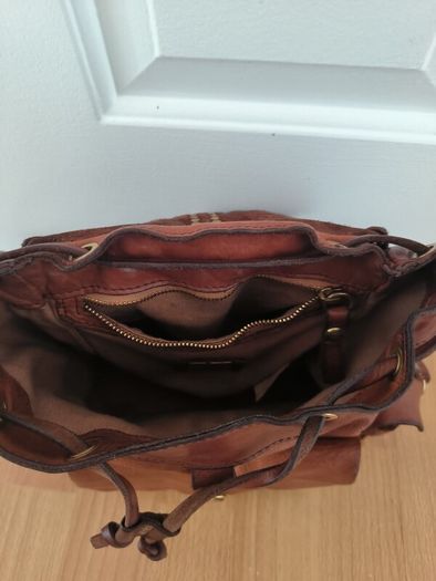 Campomaggi leather backpack