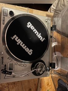 2 x Gemini PT-2400 High-Torque Direct-Drive Turntable