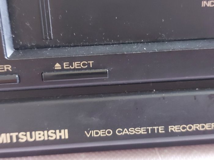 Mitsubishi Video Cassette Recorder Model HS-E10, With remote control, and working perfect, in excellent condition