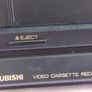 Mitsubishi Video Cassette Recorder Model HS-E10, With remote control, and working perfect, in excellent condition Image 3