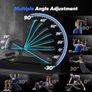 Weight Bench, 990 LBS/450KG Foldable Weight Benches for Home Gym, Adjustable Weight Bench with 72 Training Angles, Incline Bench Press for Full Body Image 7