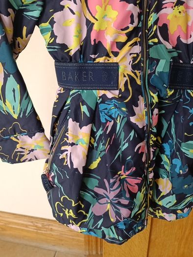 Stunning girls Ted baker floral spring jacket raincoat ?  5