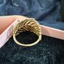 Pandora rose Gold feather ring Image 3