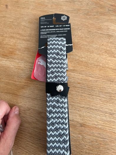 Puma braided golf belt