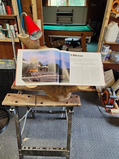 Unique handmade book stand