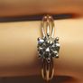 Brilliant Cut Moissanite Solitaire Ring (Bargain) Image 3