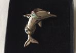 Dolphin Brooch