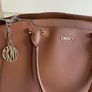 DKNY Tan Satchel Bag Image 3