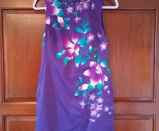 Purple floral Oasis dress