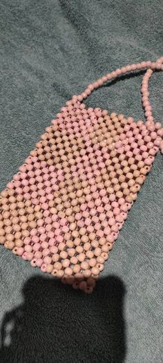 little beaded bag