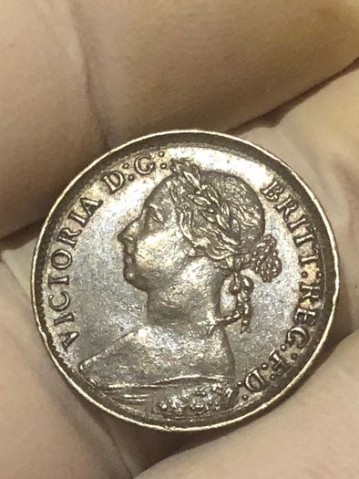 1884 Victoria farthing nice grade