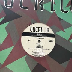 The electronic funk EP 12" vinyl