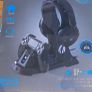 Playstation PS4 Stealth SP-C160 Gaming Station Headset & Stand Black Image 2
