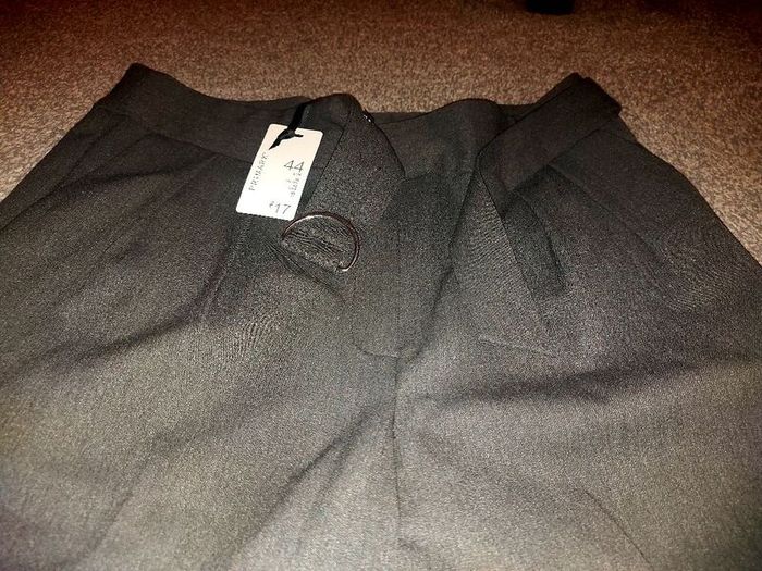 grey trousers, brand new with tag