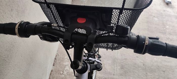 Bike 20" Frame (Apollo) Shimano Gears, mudguards, basket etc