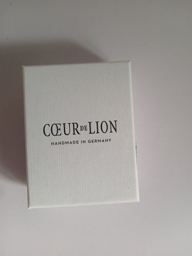 Coeur de Lion GeoCUBE Swarovski Crystal Drop Earrings Gold 4905/21-1100 BNWT CAN POST