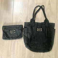 Marc by Marc jacobs nylon workwear tote & pouch