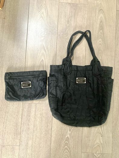 Marc by Marc jacobs nylon workwear tote & pouch