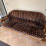 Hardwood Oak Sofa Seat + Coffee Table Image 2