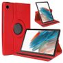 For Samsung Galaxy Tab A8 10.5 2021 Tablet Case 360 Rotating PU Leather Cover - Red Image 2