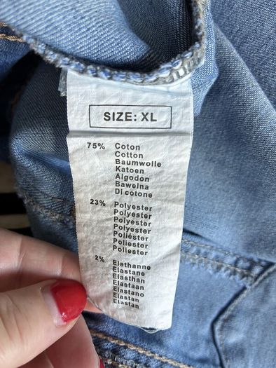 My Bestiny Light Wash Denim Jacket - Size XL UK 12-14 / EU 40-42
