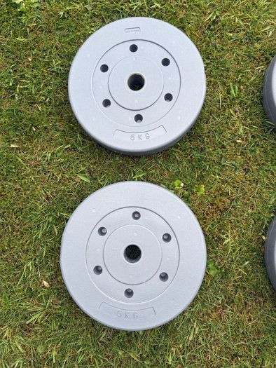 5kg Weight plates x4