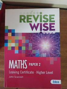 Revise Wise MATHS Paper 2 Leaving Cert  Higher Level
