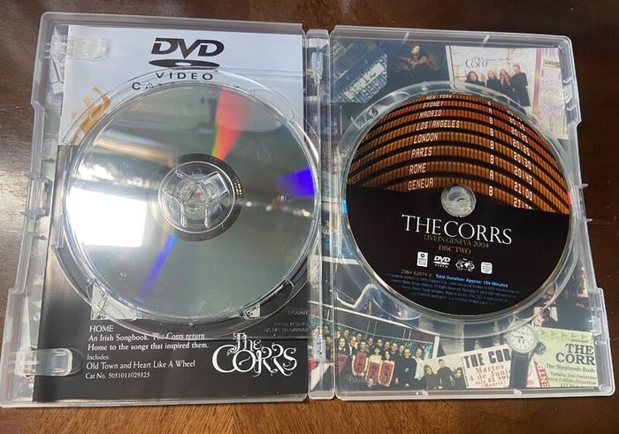 A History of The Corrs Double DVD All The Way Home