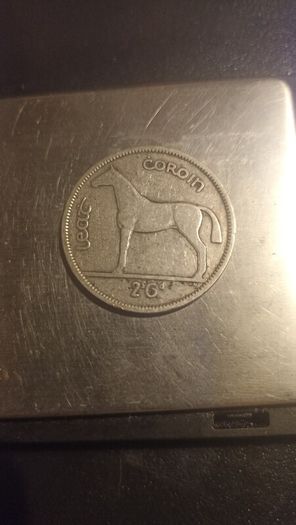 1943 Irish half crown