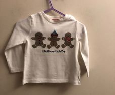 Christmas top (3-6 months)