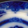 Antique Petrus Regout Blue Flow Ware Kong Pattern Plate Image 4