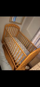 Mamas & Papas Cot With Mattress - Brand New