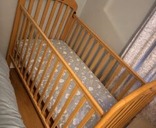 Mamas & Papas Cot With Mattress - Brand New