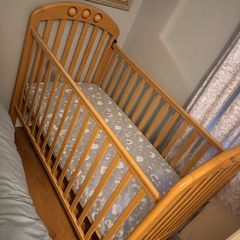Mamas & Papas Cot With Mattress - Brand New