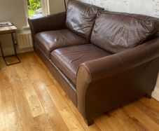 leather sofa