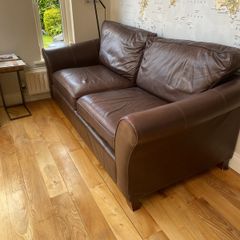leather sofa