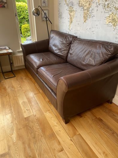 leather sofa