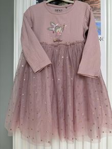 Girls dress Pink/Lilac Bunny (Next)