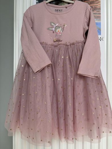 Girls dress Pink/Lilac Bunny (Next)